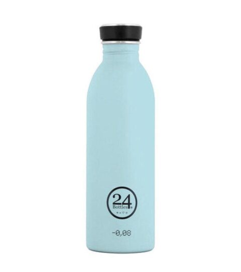 24bottles Back To School | 24Bottles Trinkflasche 0,5L Pastell-Blau Mit Urbandeckel