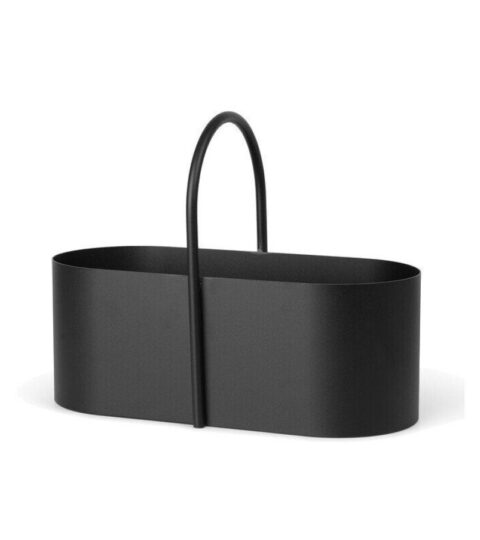 Ferm Living Deko | Ferm Living Grib Toolbox In Schwarz, B: 35 X H: 26.3 X T: 17 Cm