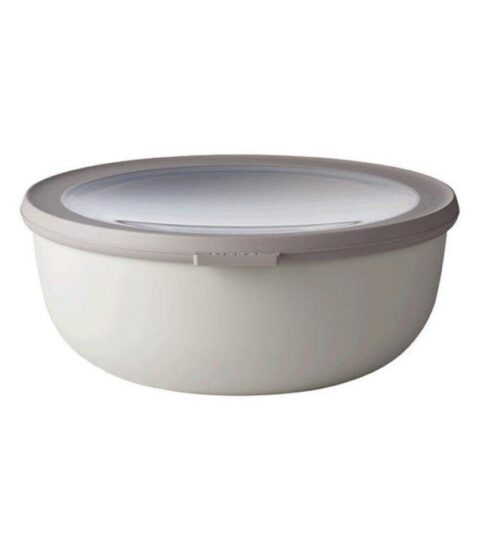 Mepal Brotdosen | Mepal Multi Bowl Cirqula 2250Ml Flach Nordic White