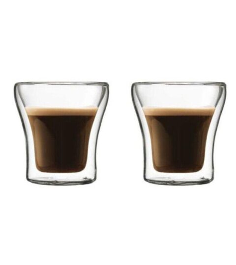 Bodum Kaffeeglaser | Bodum Espressoglas 0,1 L 2 Stuck Assam