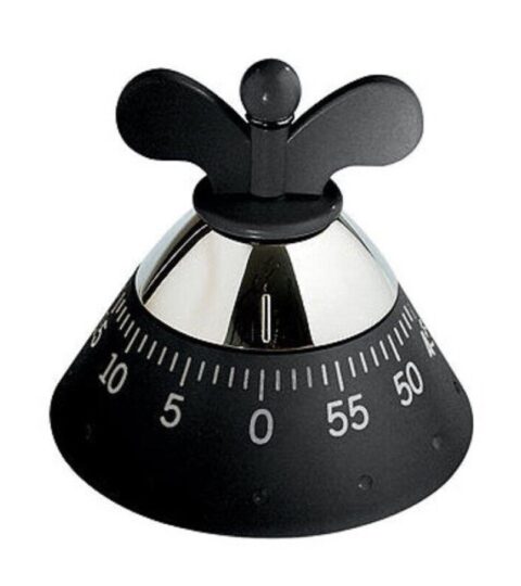 Alessi  | Alessi Kitchen Timer Schwarz