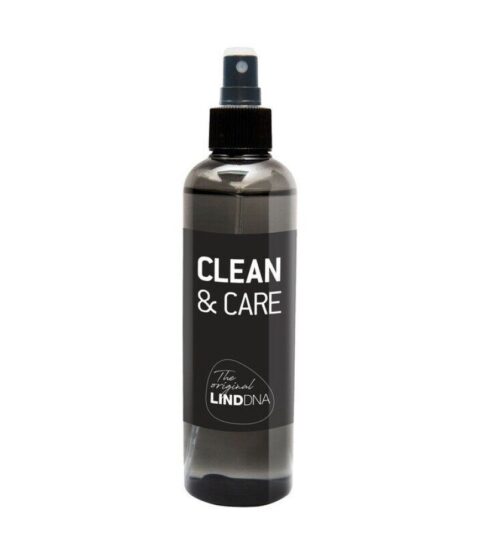 Linddna Reinigungsmittel | Linddna Reinigungsspray Leather Clean & Care 0,25 L Schwarz