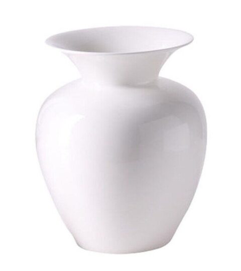 Dibbern Vasen | Dibbern Vase Klassik 18Cm Bone China Weiss