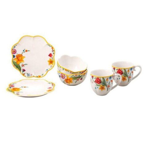 Villeroy & Boch  | Villeroy & Boch Fruhstucks Set Fur 2 Pers. 6Tlg. Spring Awakening