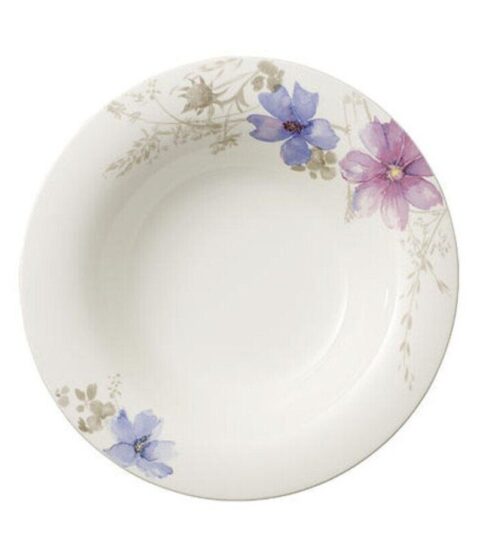 Villeroy & Boch Sommerklassiker | Villeroy & Boch Suppenteller 23Cm Mariefleur Gris Basic