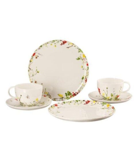 Rosenthal  | Rosenthal Kombi Set 6-Tlg. Coup Brillance Fleurs Sauvages