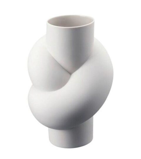 Rosenthal Vasen | Rosenthal Vase 25 Cm Node White