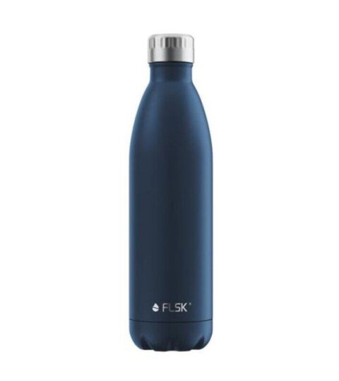 Flsk Trinkflaschen | Flsk Isolierflasche 0,75L Midnight Edelstahl Lackiert