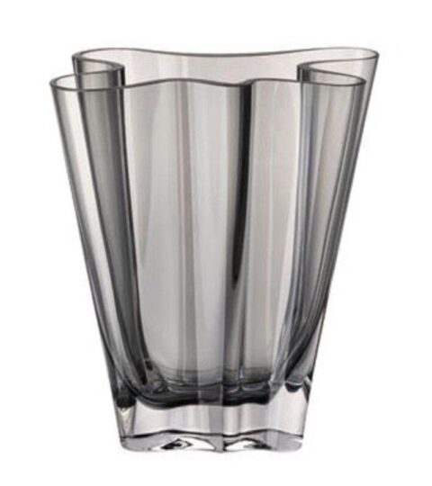 Rosenthal Vasen | Rosenthal Vase 20 Cm Flux Grau